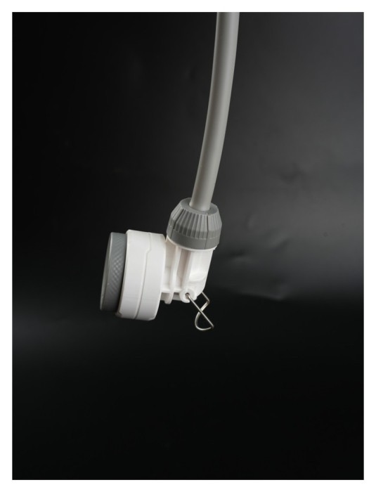 Душ портативний з насосом на акумуляторі Flextail Tiny Shower, білий, укр, укр