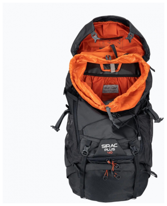 Рюкзак Lowe Alpine Sirac Plus 40, Ebony, M/L