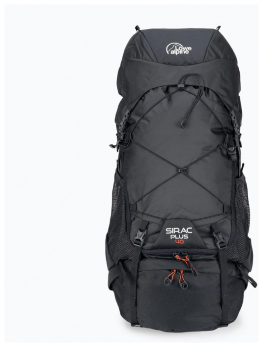 Рюкзак Lowe Alpine Sirac Plus 40, Ebony, M/L