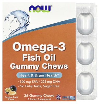 Omega-3 Fish Oil - 36 Gummy Chews