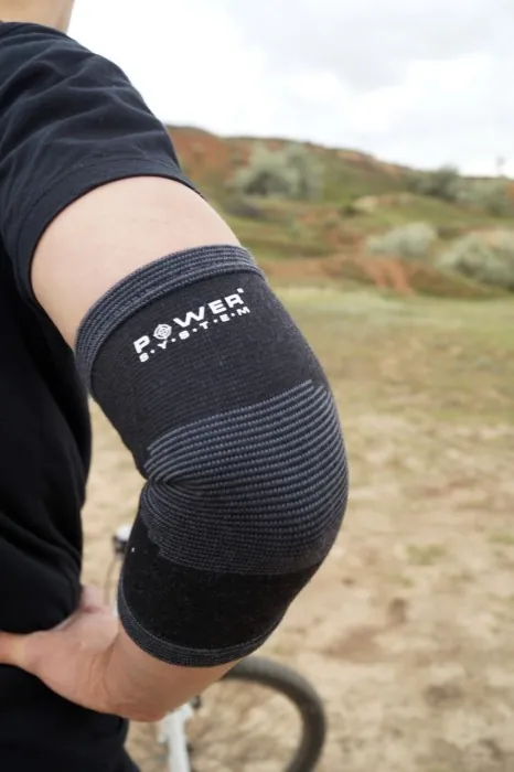 Налокітники Power System PS-6001 Elbow Support Black/Grey (пара) XL