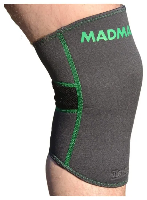 Наколенник MadMax MFA-294 Zahoprene Knee Support Dark Grey/Green XXL