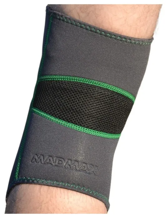 Наколенник MadMax MFA-294 Zahoprene Knee Support Dark Grey/Green XXL