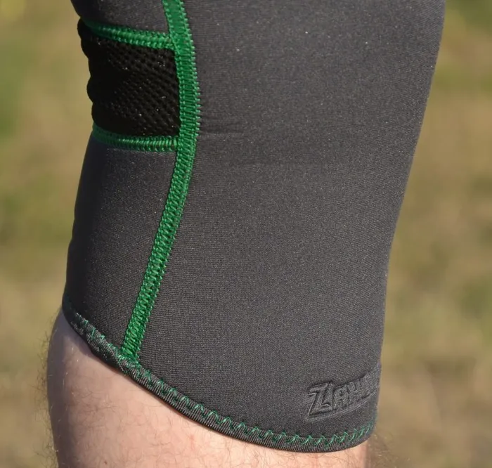 Наколінник MadMax MFA-294 Zahoprene Knee Support Dark Grey/Green XXL