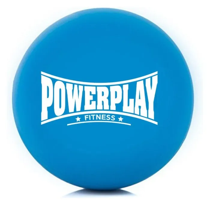 Массажный силиконовый мяч PowerPlay PP-4354 Silicone Lacrosse Ball (6.3см.) Синий