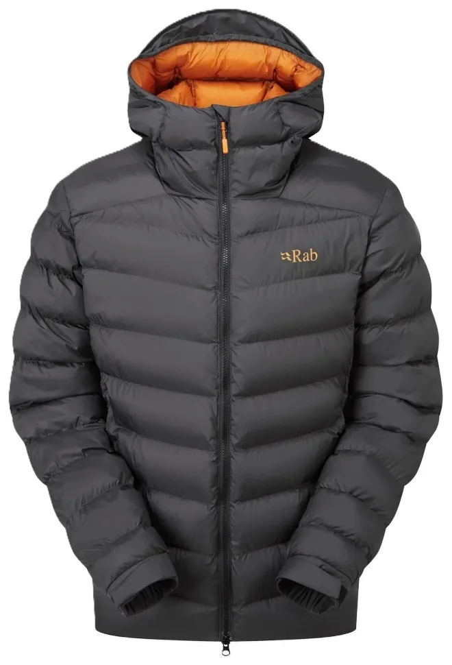 Чоловіча зимова куртка Rab Nebitron Pro Jacket, Anthracite (L)