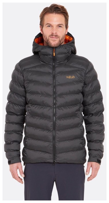 Чоловіча зимова куртка Rab Nebitron Pro Jacket, Anthracite