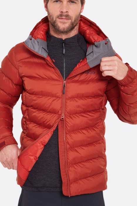Чоловіча зимова куртка Rab Nebitron Pro Jacket, Anthracite