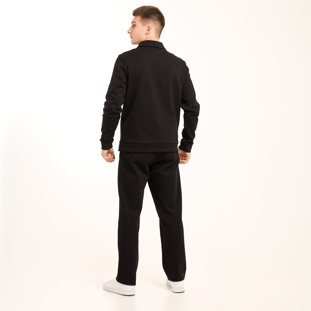 Чоловічий чорний спортивний костюм Pobedov Binance. Комплект штани та кофта осінній, укр, укр