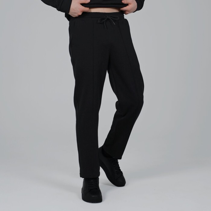 Чоловічий чорний спортивний костюм Pobedov Binance. Комплект штани та кофта осінній, укр, укр