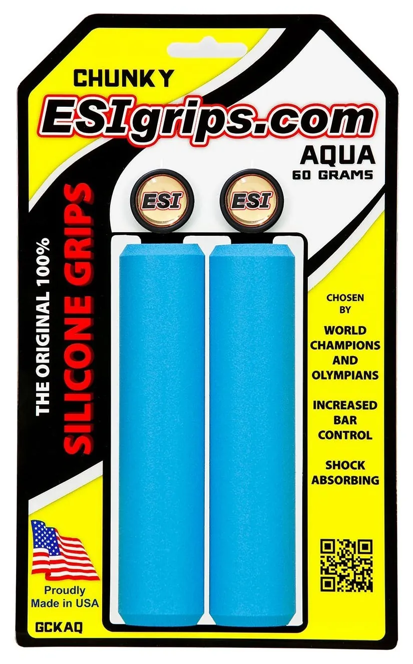 Гріпси ESI Chunky Aqua (блакитні) (OBOD_GCKAQ)