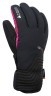 Перчатки Cairn Elena для женщин black-neon pink Фото - 1