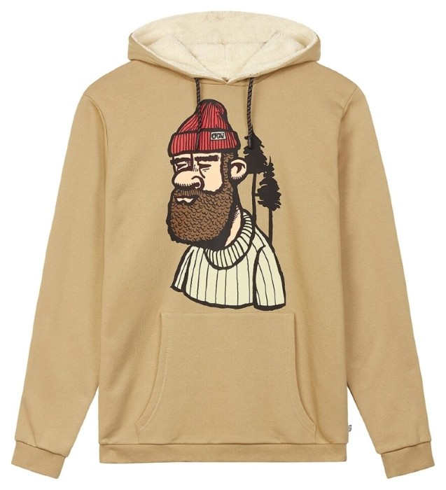 Толстовка жіноча Picture Organic Mopsa Plush Hoody dark stone, укр, укр