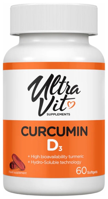 Curcumin D3 - 60 softgels