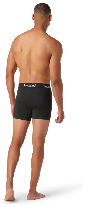 Мужские трусы Smartwool Men's Active Boxer Brief Boxed, Black, S