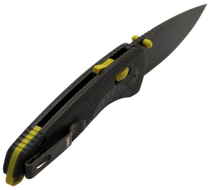 Раскладной нож SOG Aegis AT, Black/Moss
