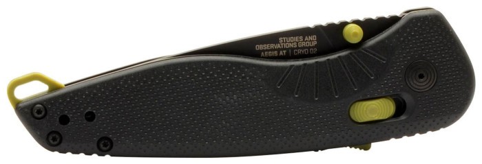 Раскладной нож SOG Aegis AT, Black/Moss