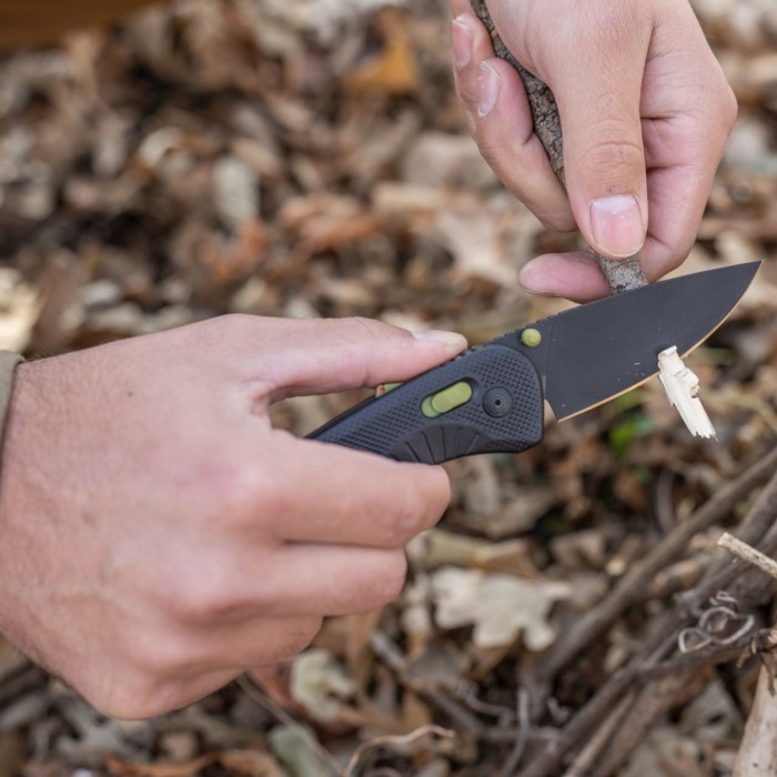 Раскладной нож SOG Aegis AT, Black/Moss