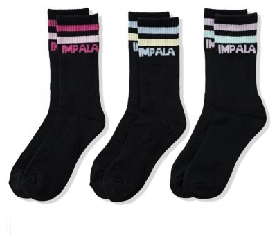 Impala шкарпетки Stripe 37-41EU - BLACK