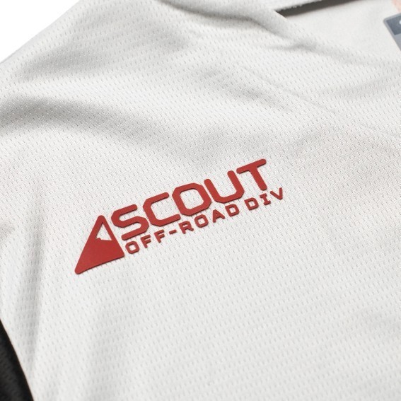 Мото джерсі TLD Scout GP Jersey RIDE ON [CHARCOAL/VINTAGE WHITE] L