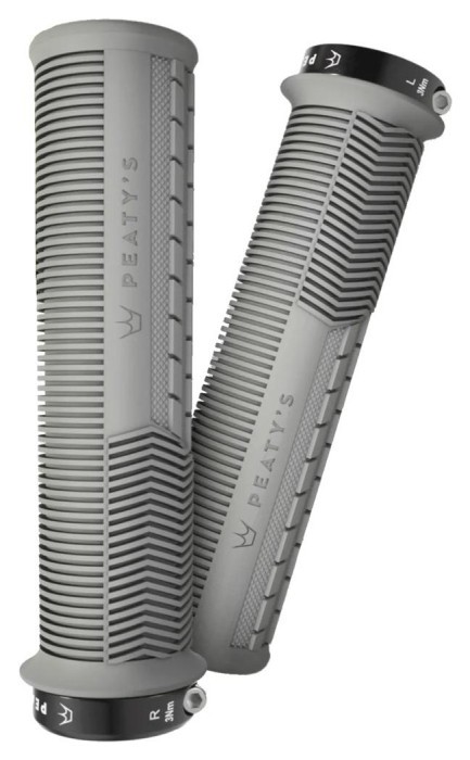 Грипсы Peaty's Monarch Grip Mushroom, Thin 30>32mm, Trail Comfort, Slate
