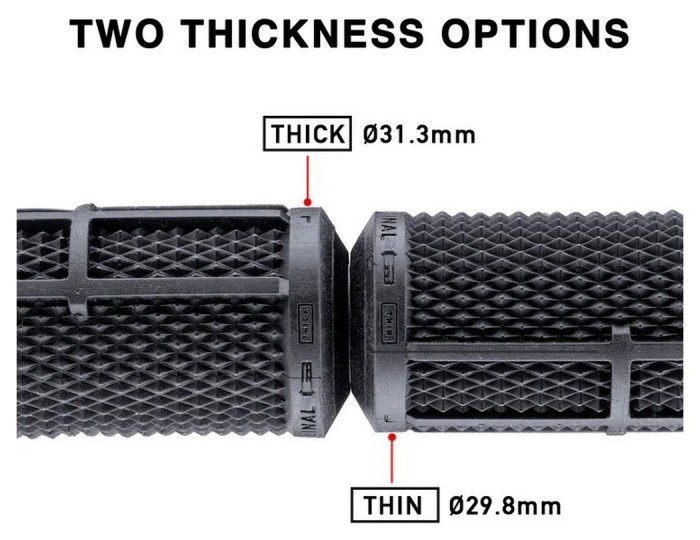 Грипси DMR DeathGrip2 Thick Flangeless [BLue Marble]