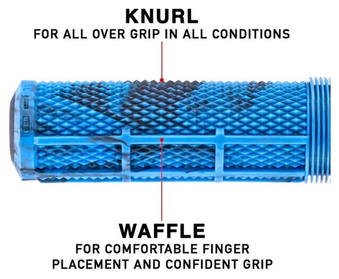 Грипси DMR DeathGrip2 Thick Flangeless [BLue Marble], укр, укр