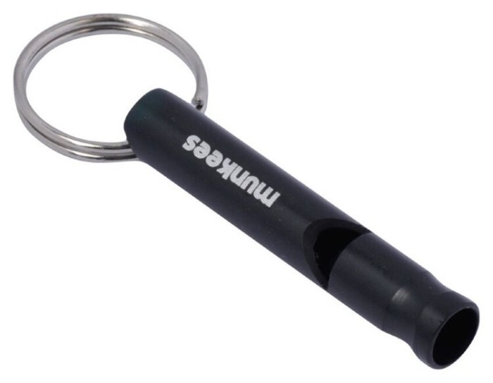 Munkees 3393 брелок-свисток Whistle Small Alu black, укр, укр