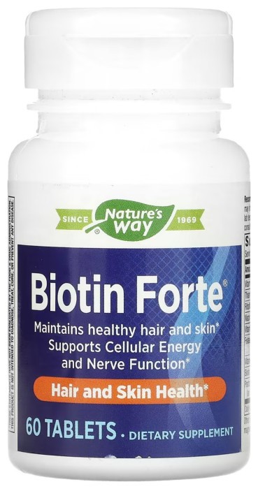 Biotin Forte 5 mg - 60 tabs