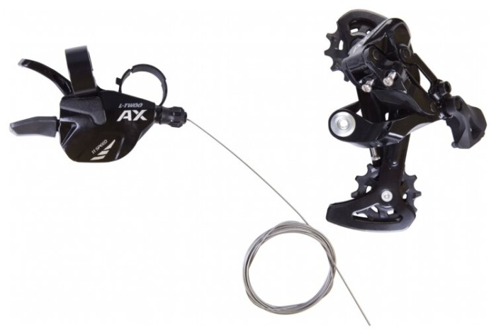 Набор трансмиссии 1x11 L-TWOO AX Манетка SL-A11-A + зад.перекл. RD-A11-AX совместим с 11x50T