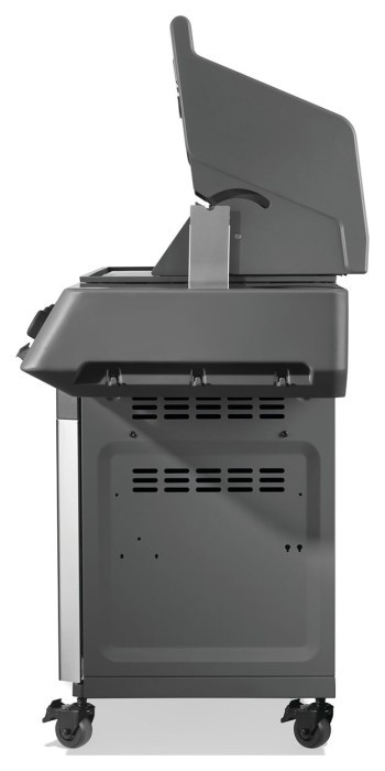 Газовый гриль Napoleon Prestige P 650 с боковой конфоркой Sizzle Zone и вертилем (69632) нерж сталь P665VRSIBPSS-RC