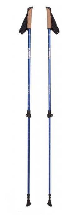 Палиці для скандинавської ходьби Tramp Flash Alu 7075 сині (пара), укр, укр