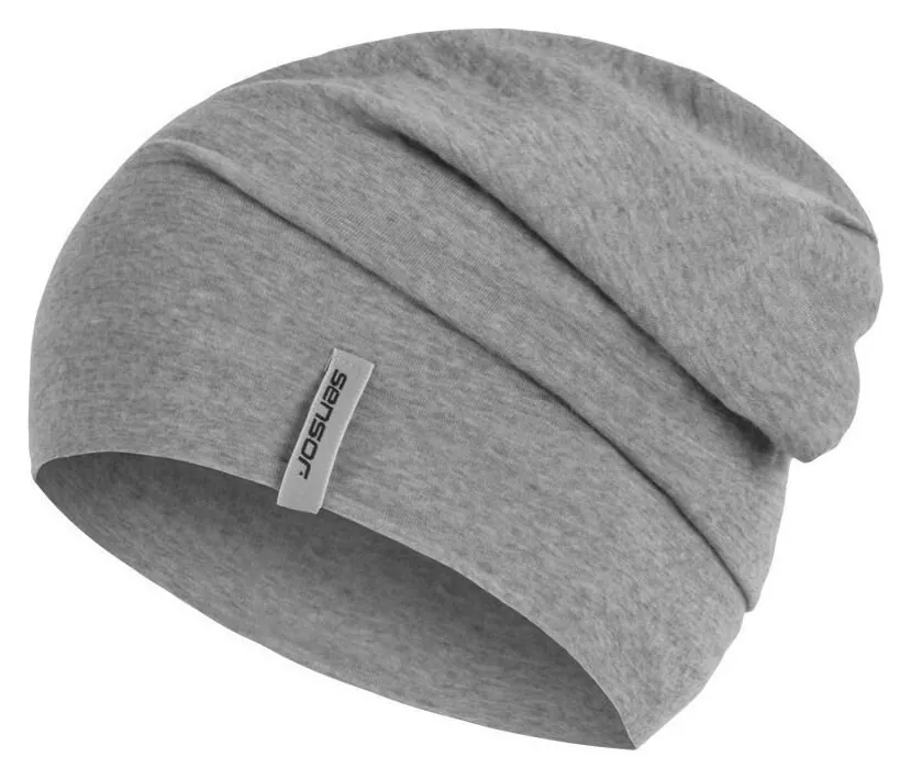 Шапка Sensor Merino Active grey 16200195, SU32MA-grey (L)