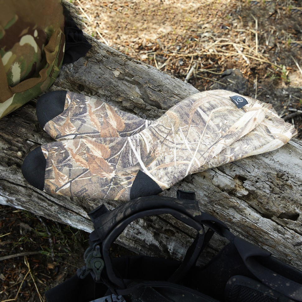 Водонепроницаемые носки Dexshell StormBLOK, камуфляж S (36-38)