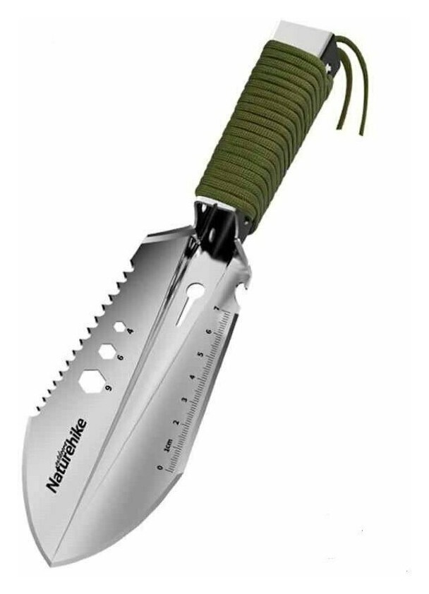 Лопата багатофункціональна  Naturehike NH20GJ001, паракорд / нержавіюча сталь, укр, укр