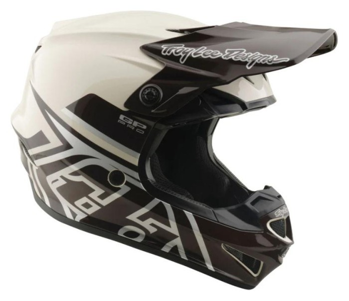 Мотошолом TLD GP PRO HELMET; MONO [PUMICE] XXL