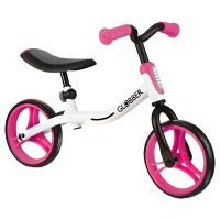 Біговел GLOBBER GO BIKE, білий-рожевий