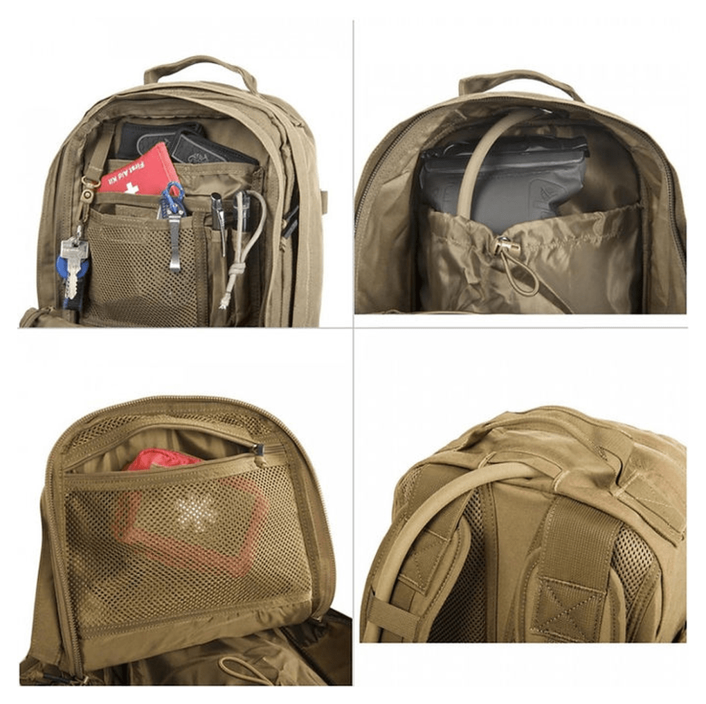 Рюкзак тактичний 24л Helikon-Tex RACCOON Mk2 Backpack - Cordura - Black, укр, укр