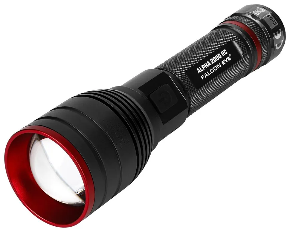 Ліхтар тактичний Falcon Eye Alpha 2000 RC (2000 Lm) Focus Rechargeable Type-C (FHH0123) (DSM_DAS303958)