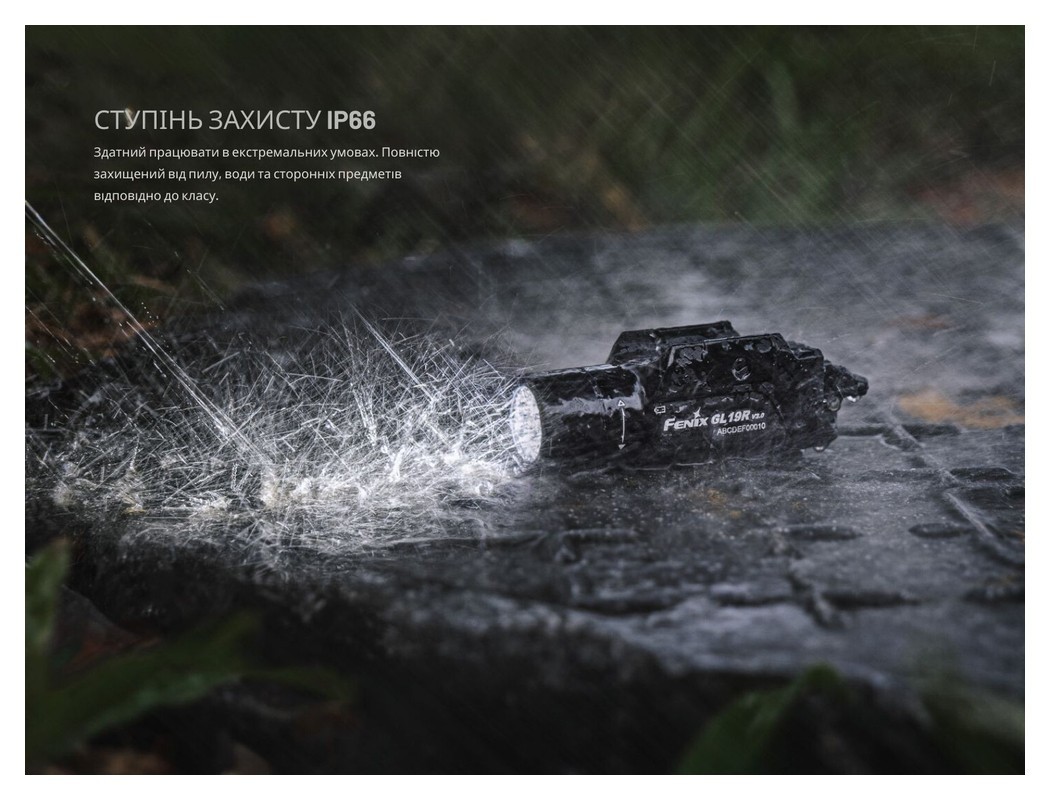 Фонарь для пистолета Fenix GL19R V2.0