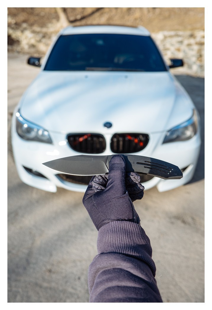 Ніж складаний Weknife Sine Wave WE23069B-1, укр, укр