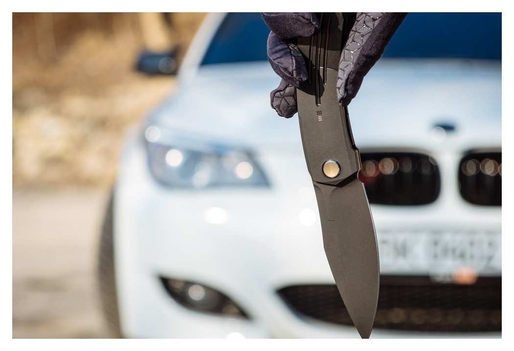 Ніж складаний Weknife Sine Wave WE23069B-1, укр, укр