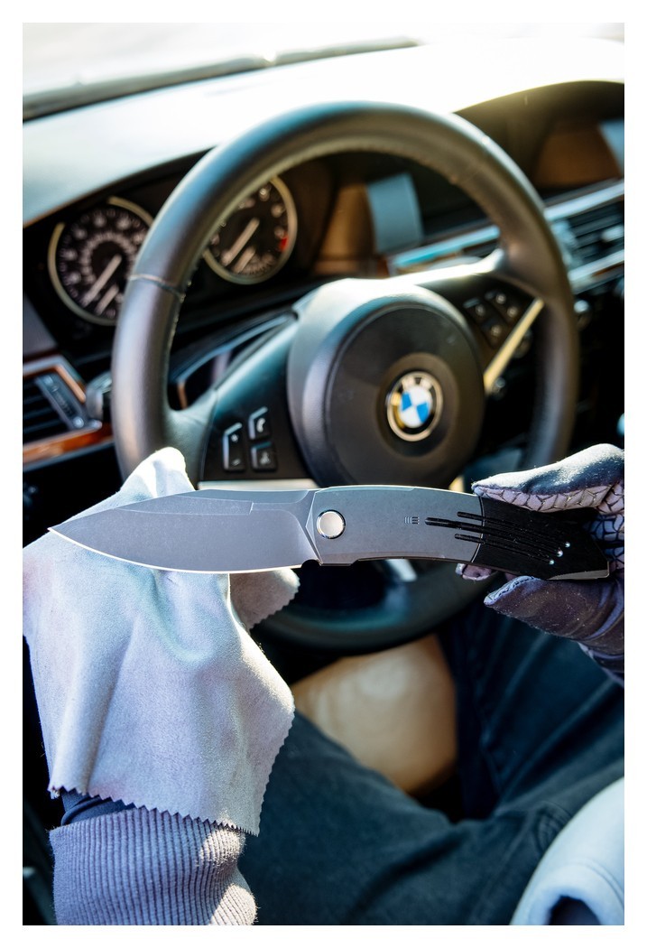 Ніж складаний Weknife Sine Wave WE23069B-1, укр, укр