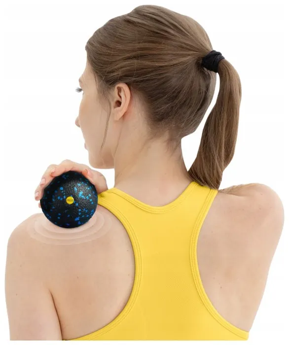Массажный мяч 4FIZJO EPP Ball 12 Black/Blue (P-5907222931288)