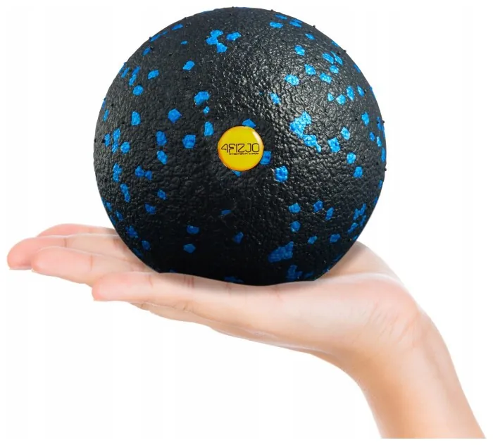 Массажный мяч 4FIZJO EPP Ball 12 Black/Blue (P-5907222931288)