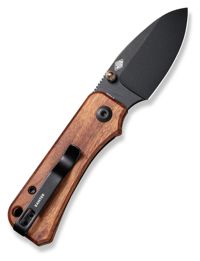 Ніж складаний Civivi Baby Banter Cuibourtia Wood C19068SB-2
