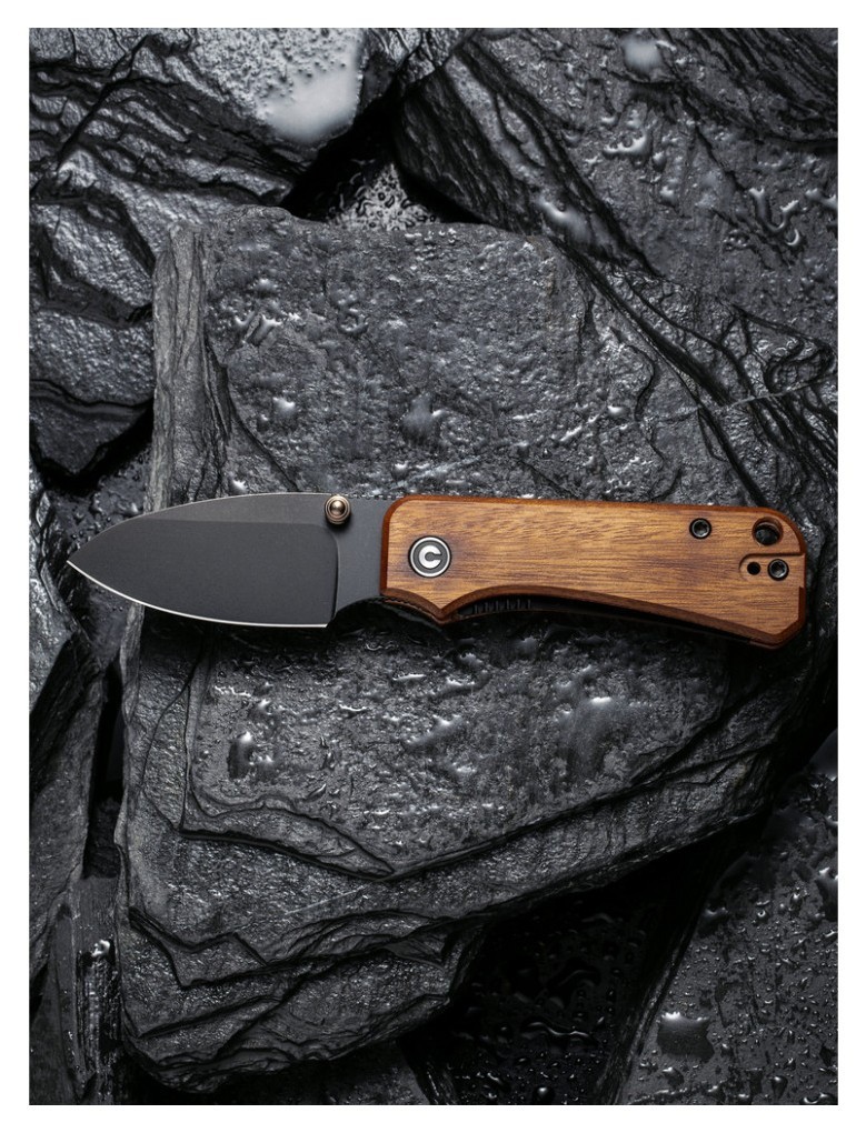 Ніж складаний Civivi Baby Banter Cuibourtia Wood C19068SB-2, укр, укр