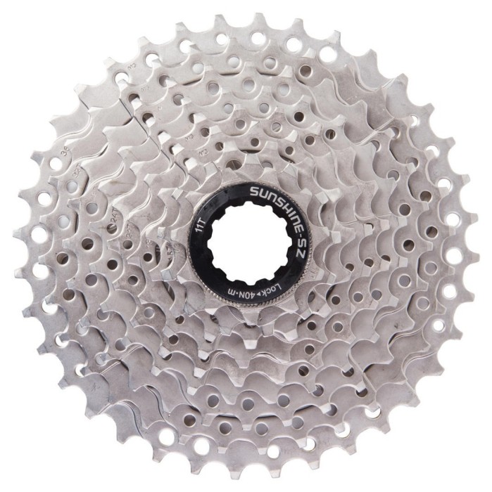 Касета 9 11-36Т Сталь SUNSHINE CS-HR9-36 срiблястий, укр, укр