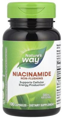 Niacinamide 500 mg - 100 caps