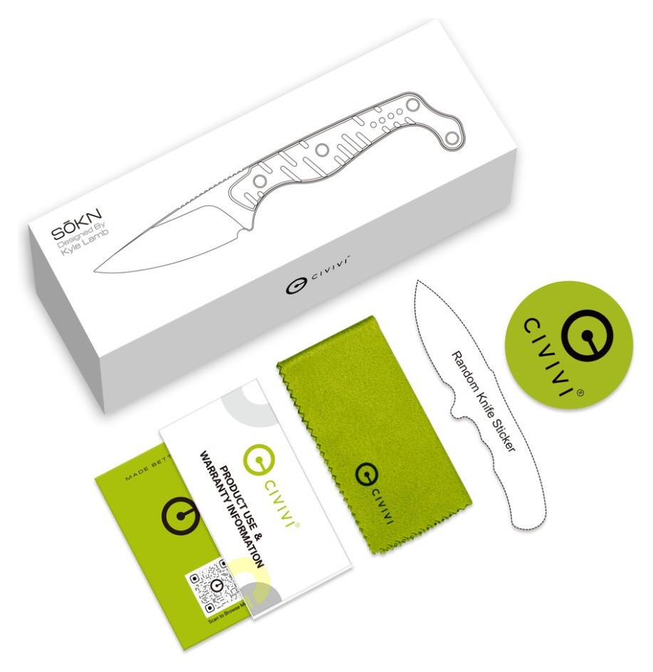 Ніж Civivi SOKN C22027-1, укр, укр